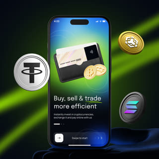 Clear Ledgeroment mobile device displaying the trading platform interface
